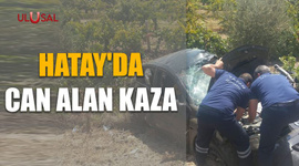 Hatay'da can alan kaza